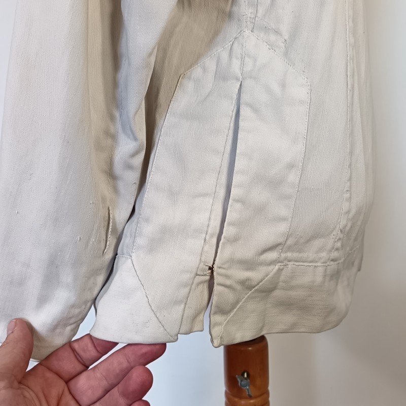VESTE D'UNIFORME OU DE TENUE BLANCHE MODELE 1893 MARINE OU INFANTERIE COLONIALE LEGION ETRANGERE TONKIN CHINE