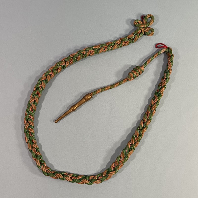 FOURRAGERE REGLEMENTAIRE DE LA CROIX DE GUERRE FERRET DORE FABRICATION ANCIENNE 1914-18 OU  1939-45