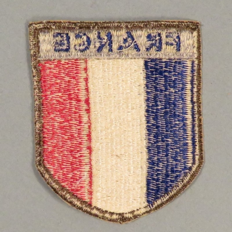 PACTH FRANCE ARMEE DE LIBERATION DEBARQUEMENT FABRICATION US 1943