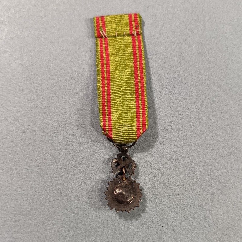 TUNISIE REDUCTION DE LA MEDAILLE D'OFFICIER DE L'ORDRE TUNISIEN DU NICHAN IFTIKHAR MUHAMMAD EL HADI 1902-1906