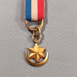 FRANCE REDUCTION DE LA MEDAILLE DES ANCIENS D'AFN DES TROUPES D'AFRIQUE COLONIAUX ET SPAHIS