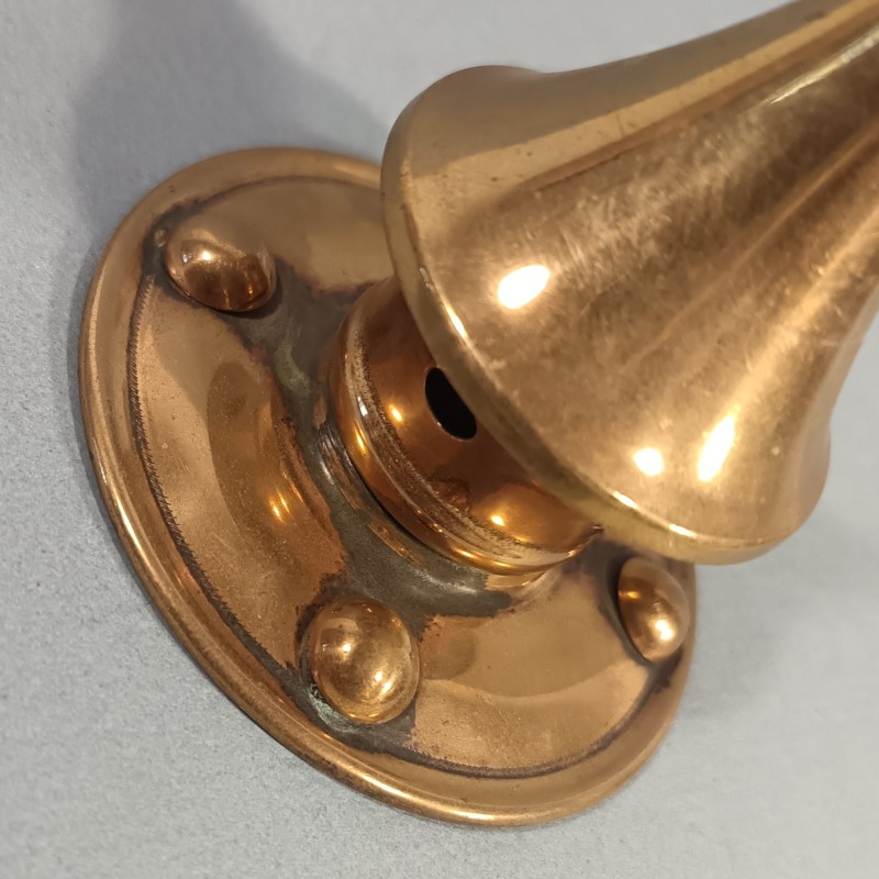 POINTE DE CASQUE A POINTE AVEC SES RIVETS DE FIXATION MODELE STANDARD 1895