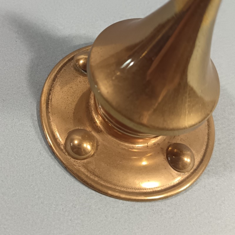 POINTE DE CASQUE A POINTE AVEC SES RIVETS DE FIXATION MODELE STANDARD 1895