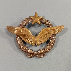 ENSEMBLE DE 2 VESTES D'UNIFORME AVIATION DU PILOTE POUGET ARMEE DE L'AIRE 1940 - 1950