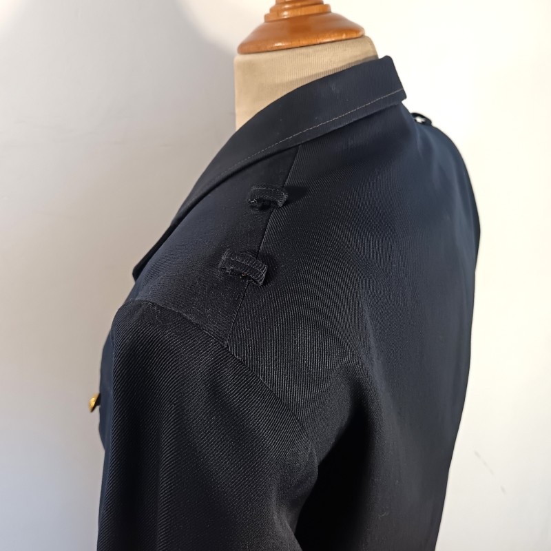 ENSEMBLE DE 2 VESTES D'UNIFORME AVIATION DU PILOTE POUGET ARMEE DE L'AIRE 1940 - 1950