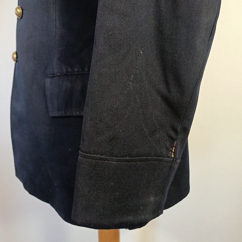 ENSEMBLE DE 2 VESTES D'UNIFORME AVIATION DU PILOTE POUGET ARMEE DE L'AIRE 1940 - 1950