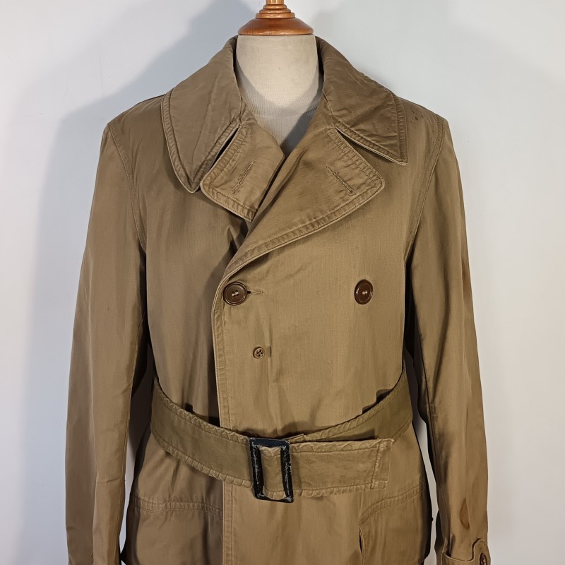 PARA VESTE MACKINAW MEDELE 1943 UTILISEE PAR UN OFFICIER AU 18 ème BPC BATAILLON PARACHUTISTE DE CHOC 1951
