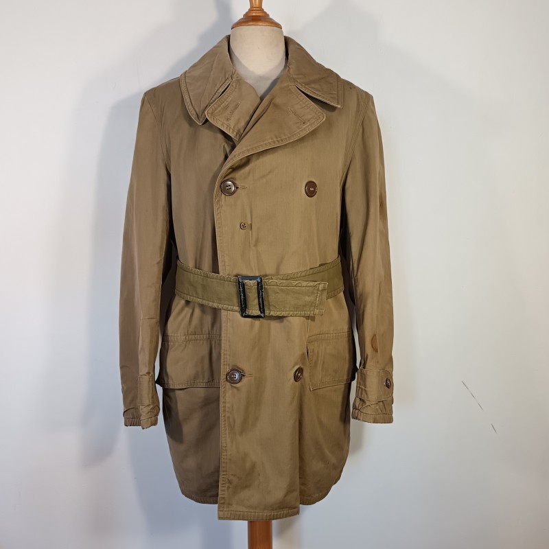 PARA VESTE MACKINAW MEDELE 1943 UTILISEE PAR UN OFFICIER AU 18 ème BPC BATAILLON PARACHUTISTE DE CHOC 1951