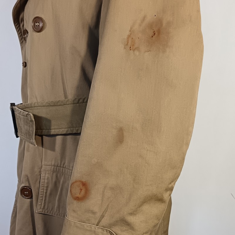 PARA VESTE MACKINAW MEDELE 1943 UTILISEE PAR UN OFFICIER AU 18 ème BPC BATAILLON PARACHUTISTE DE CHOC 1951