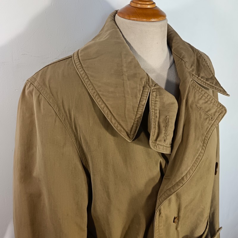 PARA VESTE MACKINAW MEDELE 1943 UTILISEE PAR UN OFFICIER AU 18 ème BPC BATAILLON PARACHUTISTE DE CHOC 1951