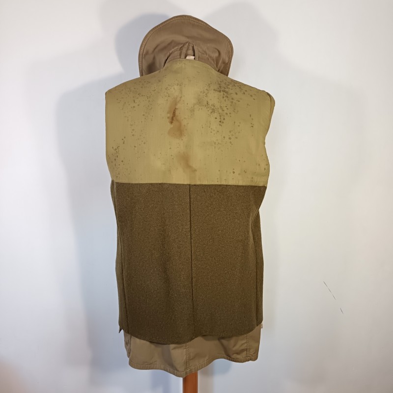 PARA VESTE MACKINAW MEDELE 1943 UTILISEE PAR UN OFFICIER AU 18 ème BPC BATAILLON PARACHUTISTE DE CHOC 1951