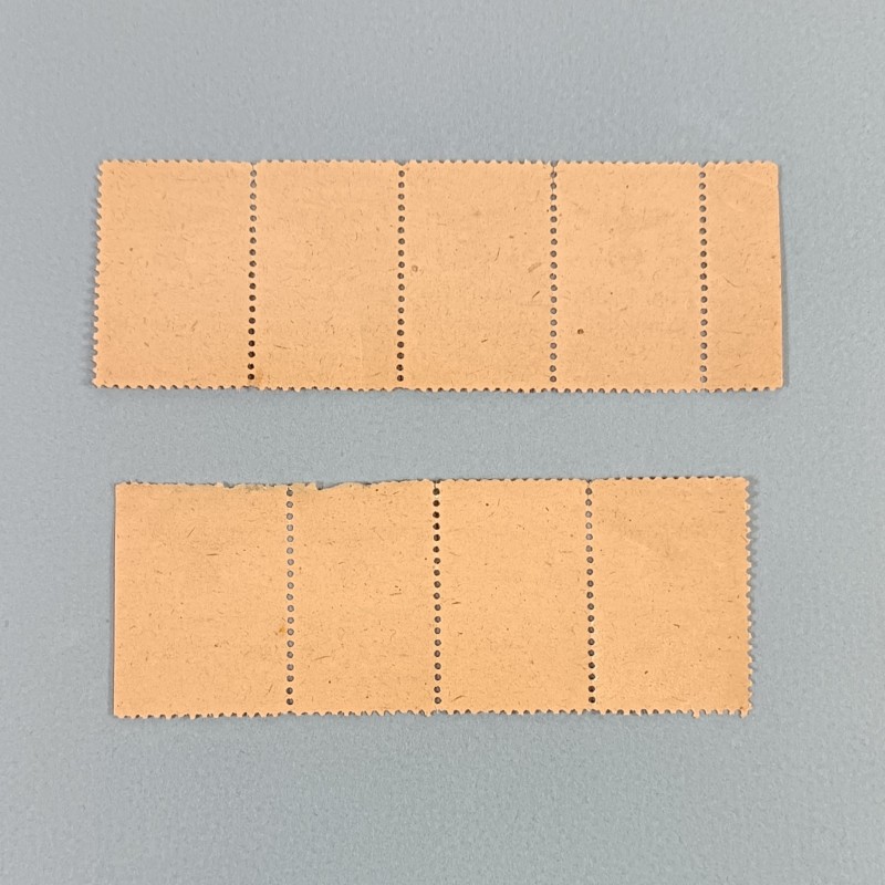 SERIE DE 8 TIMBRES ALLEMANDS OU FRANCHISES MILITAIRE DEUTSCHE REICHSPOST