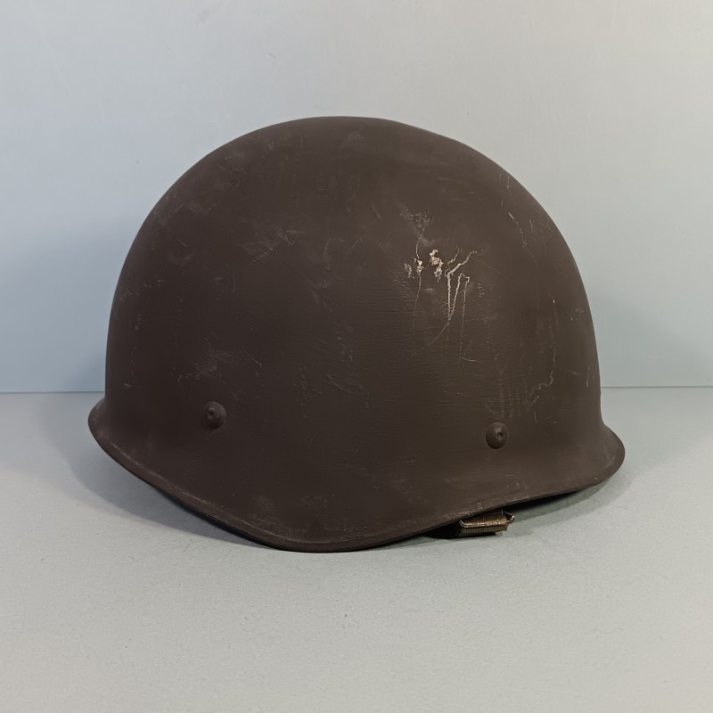 CASQUE F1 ARMEE FRANCAISE PEINTURE NOIRE ET COUVRE CASQUE CAMOUFLE LUNETTE BOLLE