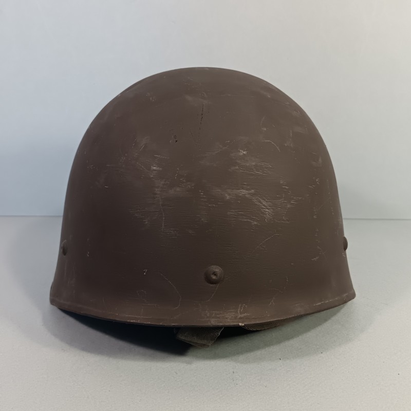 CASQUE F1 ARMEE FRANCAISE PEINTURE NOIRE ET COUVRE CASQUE CAMOUFLE LUNETTE BOLLE