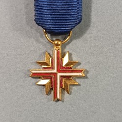 REDUCTION DE LA MEDAILLE CROIX DES ANCIENS COMBATTANTS DE L'EUROPE CONFEDERATION EUROPEENNE