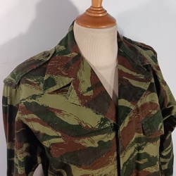 VESTE CAMOUFLEE MODELE 1947 TTA FABRICATION ANNEES 1970 LEGION TAP TROUPES DE MARINE