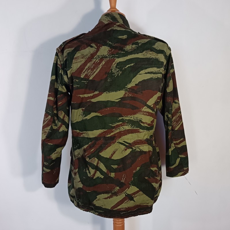 VESTE CAMOUFLEE MODELE 1947 TTA FABRICATION ANNEES 1970 LEGION TAP TROUPES DE MARINE