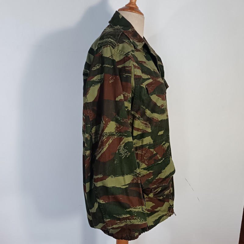 VESTE CAMOUFLEE MODELE 1947 TTA FABRICATION ANNEES 1970 LEGION TAP TROUPES DE MARINE