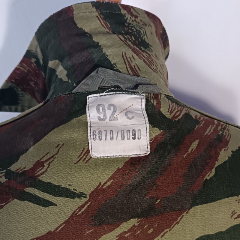 VESTE CAMOUFLEE MODELE 1947 TTA FABRICATION ANNEES 1970 LEGION TAP TROUPES DE MARINE
