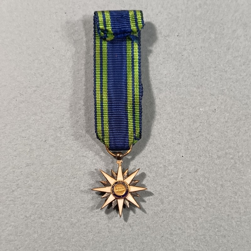 FRANCE REDUCTION DE LA MEDAILLE D'OFFICIER DE L'ORDRE DU MERITE MARITIME OU MARINE MARCHANDE