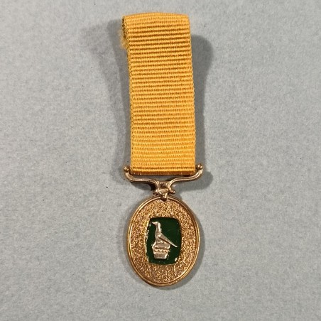 RHODESIE ZIMBABWE REDUCTION DE LA MEDAILLE OU BADGE DE L’HONNEUR HONOUR BADGE MEDAL