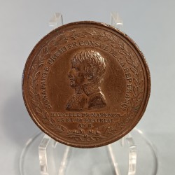 MEDAILLE BONAPARTE PREMIER CONSUL BATAILLE DE MARENGO 24 ET 26 PRAIRIAL DE L'AN 8