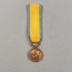 FRANCE REDUCTION DE LA MEDAILLE ASSOCIATIVE FNAC FEDERATION NATIONALE DES ANCIENS CHASSEURS A PIEDS OU ALPIN