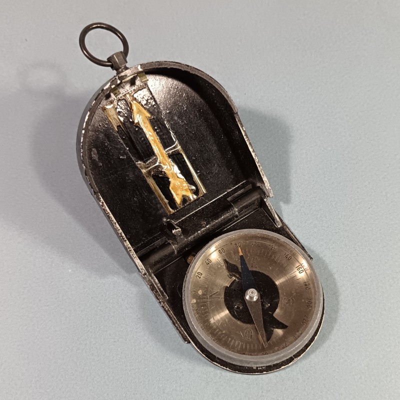 BOUSSOLE REGLEMENTAIRE MODELE LEMAIRE 1922 N°38783 POUR OFFICIER SECONDE GUERRE 1939-1945