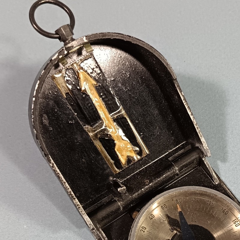 BOUSSOLE REGLEMENTAIRE MODELE LEMAIRE 1922 N°38783 POUR OFFICIER SECONDE GUERRE 1939-1945