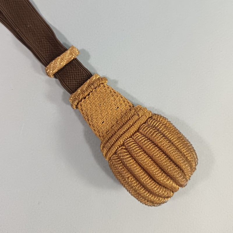 DRAGONNE D'EPEE OU DE SABRE FRANCAIS D'OFFICIER SUPERIEUR ET GENERAUX MODELE TENUE 1822