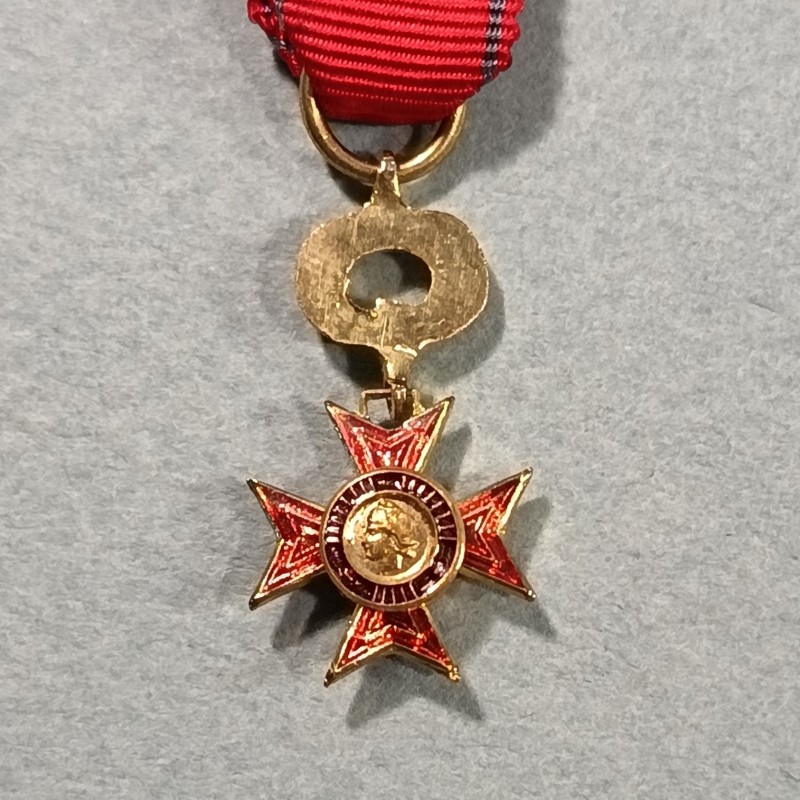 FRANCE REDUCTION DE LA MEDAILLE DE COMMANDEUR OU GRAND CROIX D'UN ORDRE FANTAISIE D'ENCOURAGEMENT AU BIEN