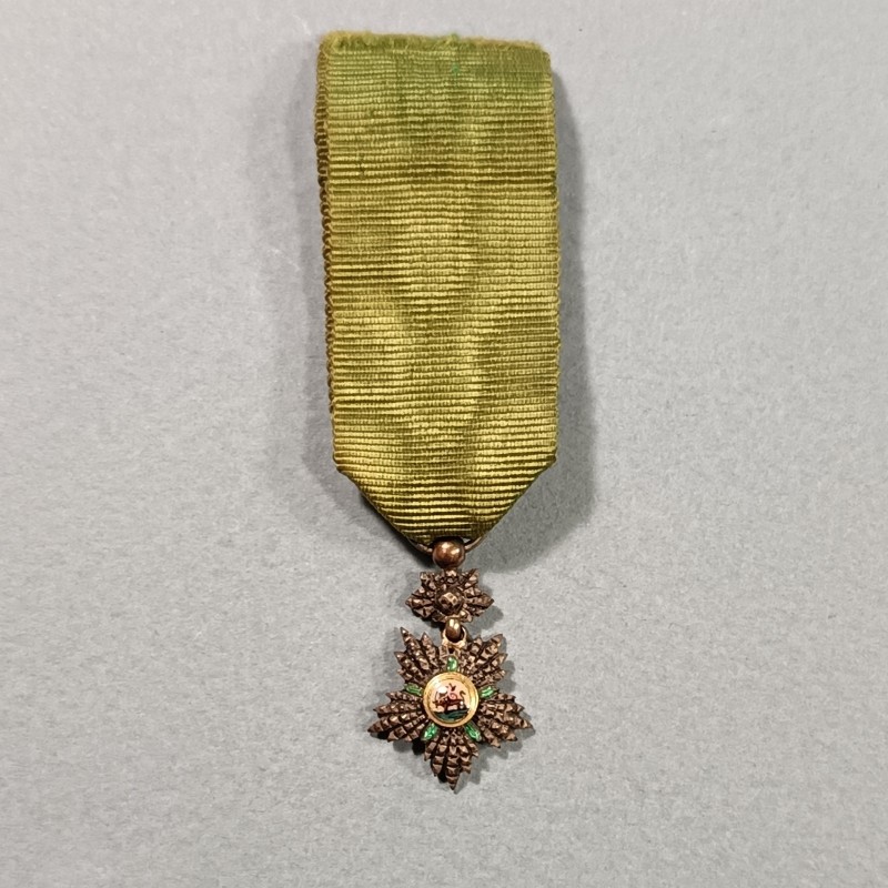 IRAN REDUCTION DE LA MEDAILLE OU ETOILE DE CHEVALIER DE L'ORDRE DU LION ET DU SOLEIL LION AND SUN ORDER