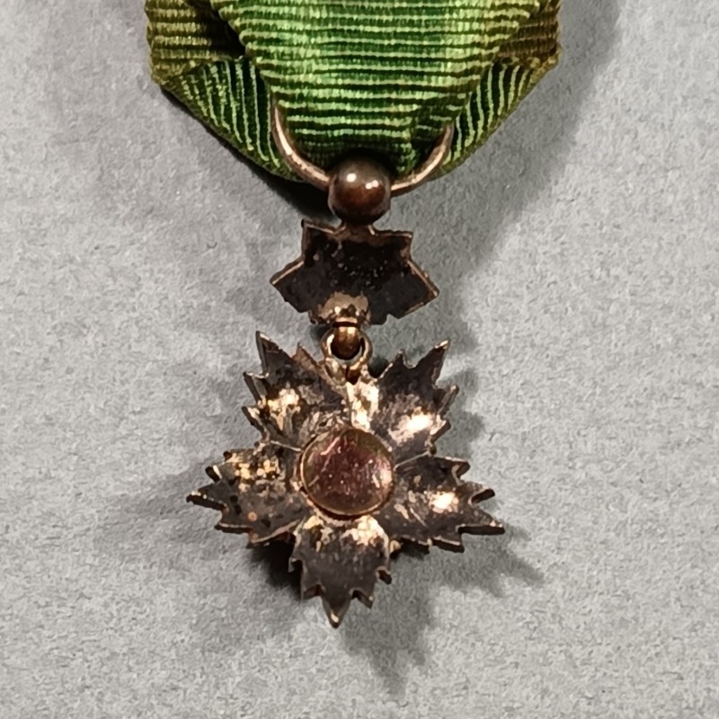 IRAN REDUCTION DE LA MEDAILLE OU ETOILE DE CHEVALIER DE L'ORDRE DU LION ET DU SOLEIL LION AND SUN ORDER