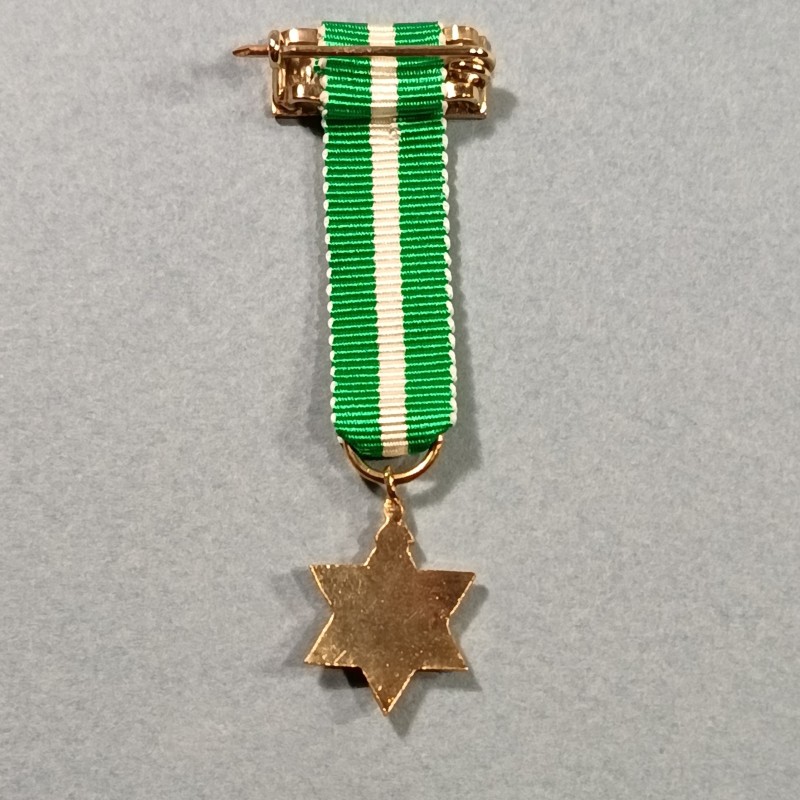 MAROC REDUCTION DE LA MEDAILLE OU ETOILE DE CHEVALIER DE L'ORDRE DE MEHDAUIA ORDER CROSS MEDAL