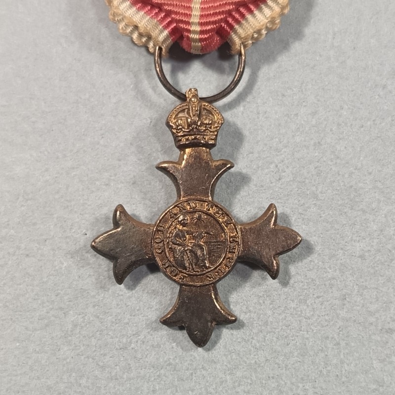 ROYAUME UNIS REDUCTION DE LA MEDAILLE OU CROIX DE L'ORDRE DE L'EMPIRE BRITANIQUE BRITISH ORDER MEDAL