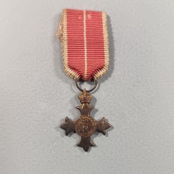 ROYAUME UNIS REDUCTION DE LA MEDAILLE OU CROIX DE L'ORDRE DE L'EMPIRE BRITANIQUE BRITISH ORDER MEDAL