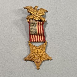 ETATS UNIS USA REDUCTION DE LA MEDAILLE OU INSIGNE DES VETERANTS DE L'UNION GUERRE DE SECESSION 1861-1865