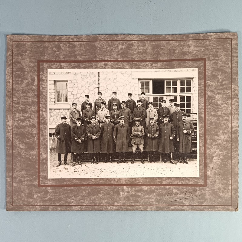 ENSEMBLE DE 4 GRANDES PHOTOS CARTONNEES DU 6 ème REGIMENT DE CUIRASSIERS ANNEES 1920-1930