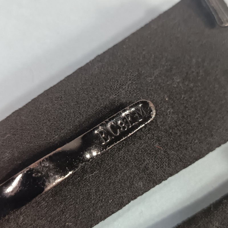 PAIRE D'EPAULETTES D'OFFICIER EN CANNETILLE COMMIS ET OUVRIERS D'ADMINISTRATION POUR LA GRANDE TENUE TROISIEME REPUBLIQUE