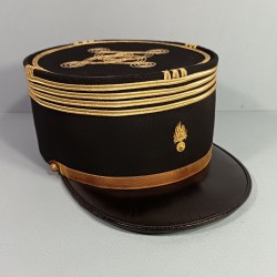 KEPI DE COMMANDANT D'ETAT MAJOR DU GENIE MILITAIRE MODELE 1919 - 1931 SECONDE GUERRE 1939 1945 TAILLE 57-58