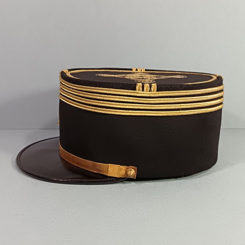 KEPI DE COMMANDANT D'ETAT MAJOR DU GENIE MILITAIRE MODELE 1919 - 1931 SECONDE GUERRE 1939 1945 TAILLE 57-58