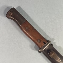 BAIONNETTE ALLEMANDE 98K FOURREAU ET BAIONNETTE AVEC MEME NUMERO ET CODE FABRICANT S/176G 1935 PAUL WEYERSBERG & CO