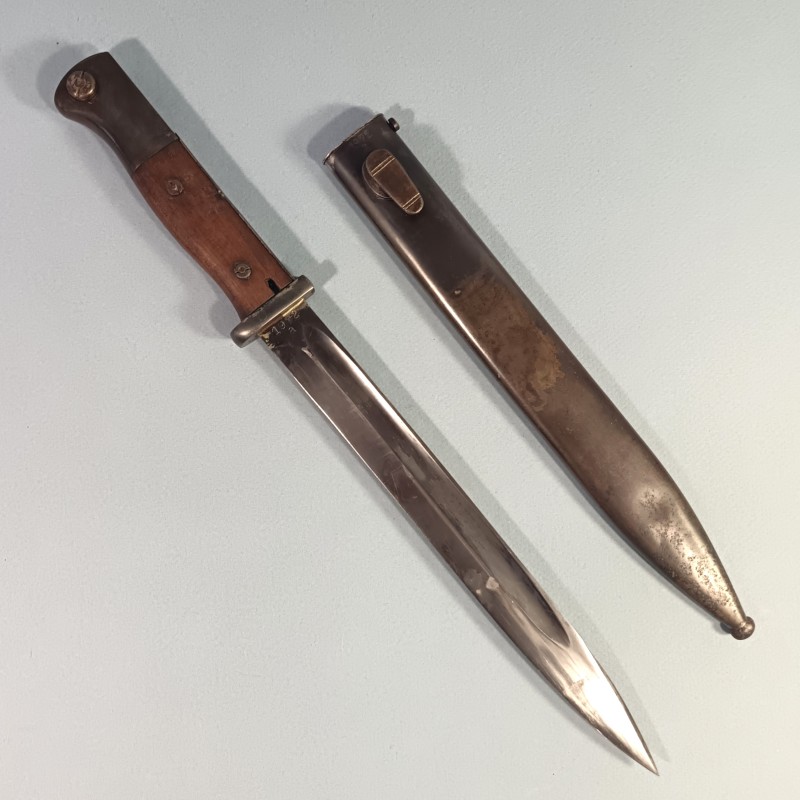 BAIONNETTE ALLEMANDE 98K FOURREAU ET BAIONNETTE AVEC MEME NUMERO ET CODE FABRICANT S/176G 1935 PAUL WEYERSBERG & CO