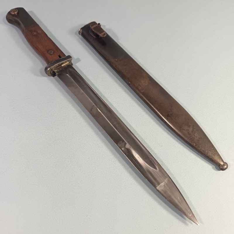 BAIONNETTE ALLEMANDE 98K FOURREAU ET BAIONNETTE AVEC MEME NUMERO ET CODE FABRICANT S/176G 1935 PAUL WEYERSBERG & CO