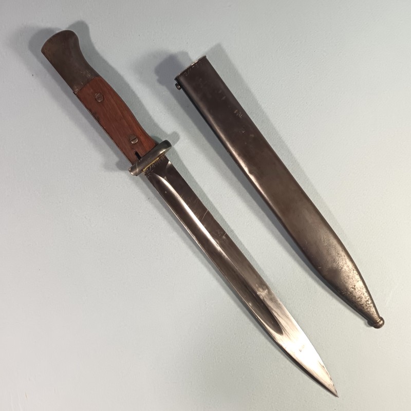 BAIONNETTE ALLEMANDE 98K FOURREAU ET BAIONNETTE AVEC MEME NUMERO ET CODE FABRICANT S/176G 1935 PAUL WEYERSBERG & CO