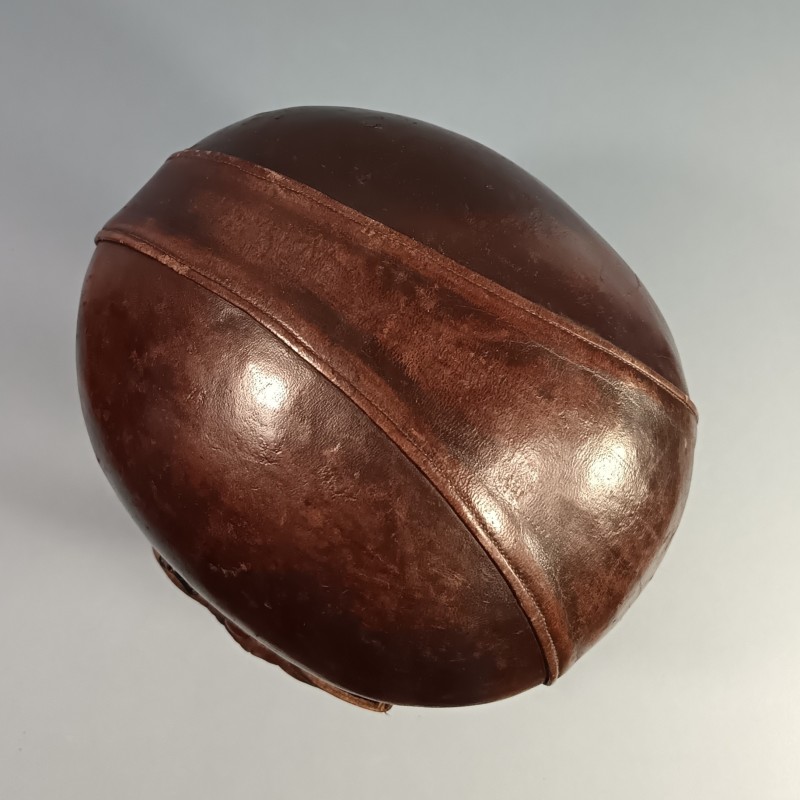CASQUE DE PILOTE AVIATION 1940 EN CUIR GUENEAU AIRAILE OU ZINSZNER