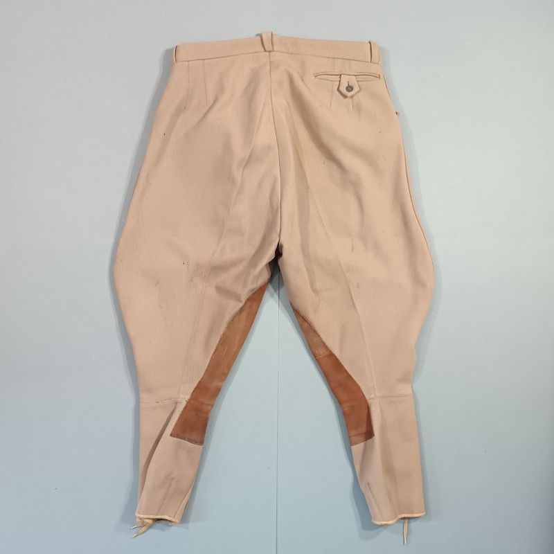 PANTALON CULOTTE MASTIC SOUS OFFICIERS ET OFFICIER MODELE 1929 TOUTES ARMES ET CAVALERIE CAMPAGNE 1939 1940