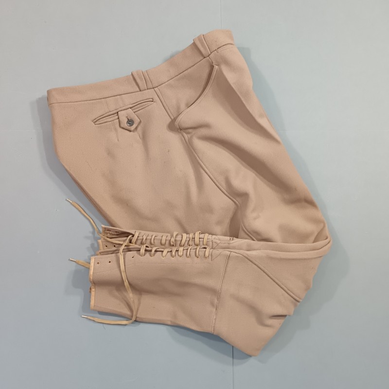 PANTALON CULOTTE MASTIC SOUS OFFICIERS ET OFFICIER MODELE 1929 TOUTES ARMES ET CAVALERIE CAMPAGNE 1939 1940