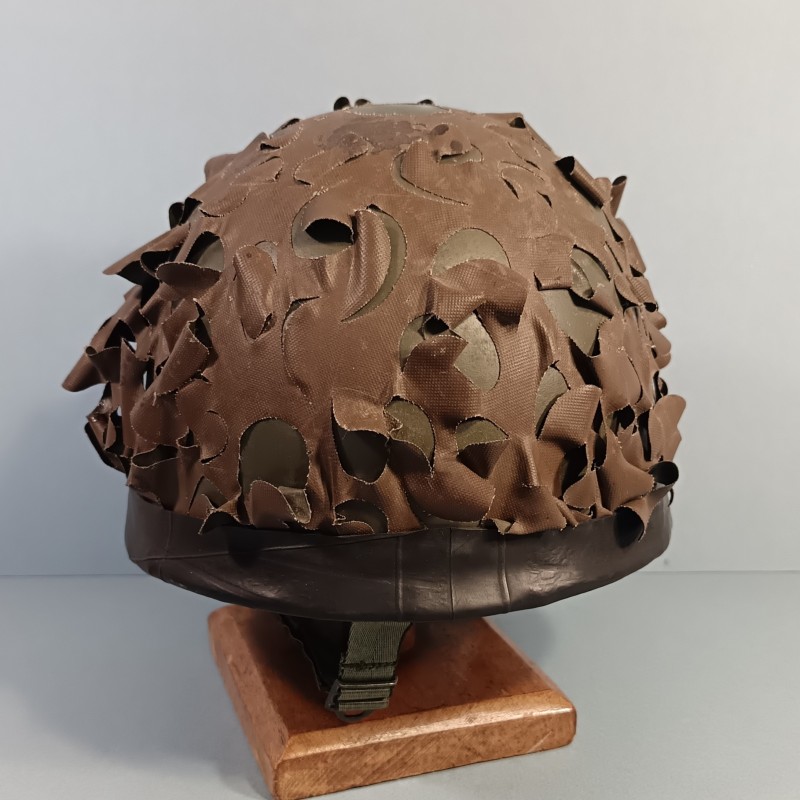 CASQUE F1 ARMEE FRANCAISE CAMOUFLE AVEC LA SALADE REGLEMENTAIRE LEGION ETRANGERE ET TOUTES ARMES