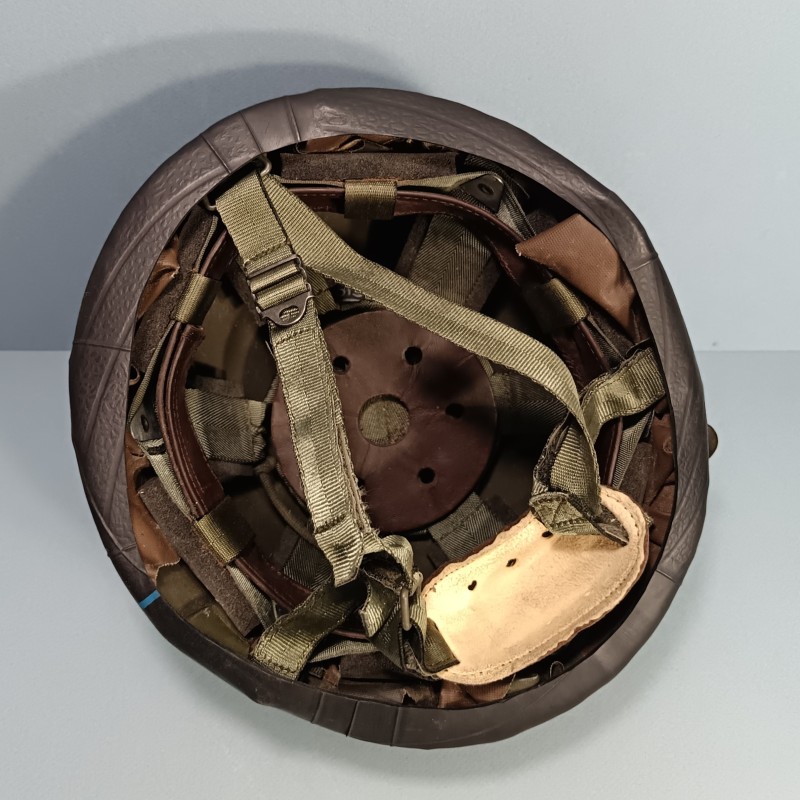 CASQUE F1 ARMEE FRANCAISE CAMOUFLE AVEC LA SALADE REGLEMENTAIRE LEGION ETRANGERE ET TOUTES ARMES